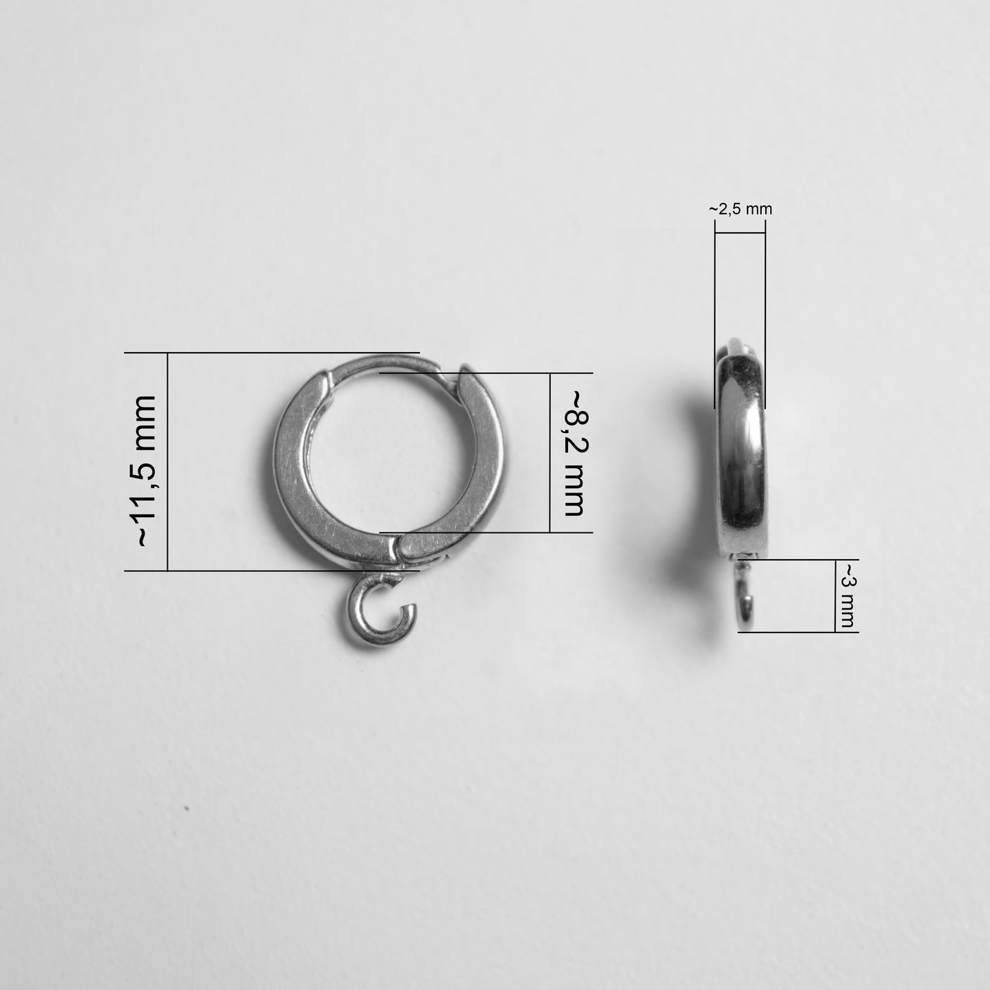 Sterling Silver Calla Lily Earrings - Cloisonné Enamel Drop Earrings